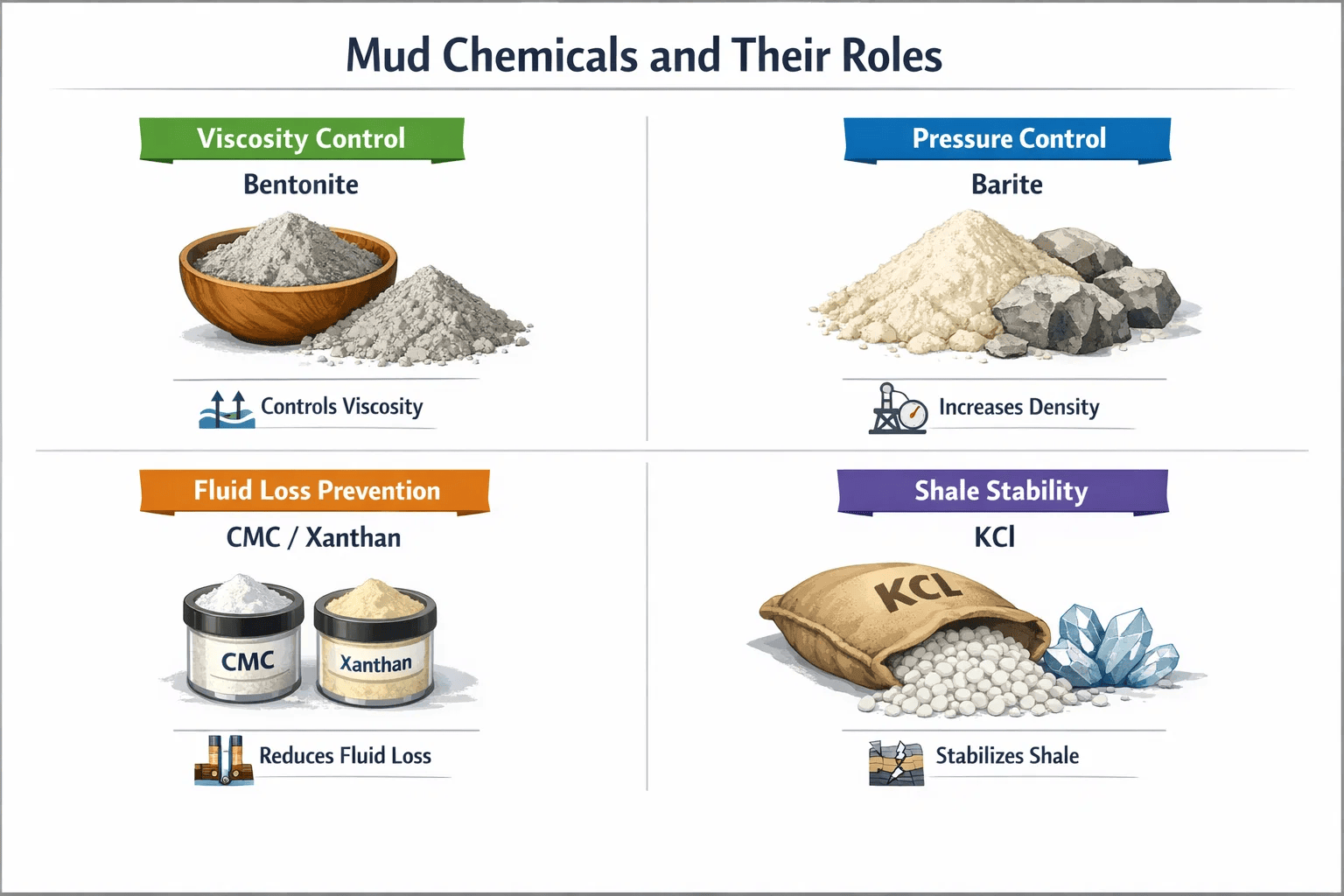 Role of Mud Chemicals in Oil Drilling Sector